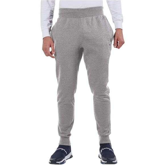 NWOT Champion Heathered Gray Reverse Weave Jogger Sweatpants Men's Size XL - Picture 1 of 6